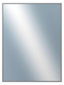 DANTIK - Zrkadlo v rámu, rozmer s rámom 60x80 cm z lišty Hliník šedá (7269006)