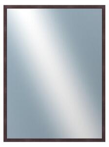 DANTIK - Zrkadlo v rámu, rozmer s rámom 60x80 cm z lišty FC hnedá vysoká (2184)