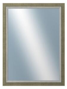 DANTIK - Zrkadlo v rámu, rozmer s rámom 60x80 cm z lišty AMALFI zelená (3115)