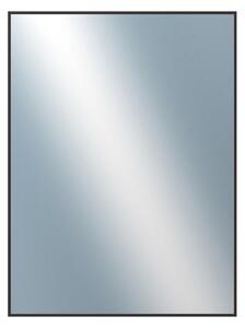 DANTIK - Zrkadlo v rámu, rozmer s rámom 60x80 cm z lišty Hliník hnedá (7001022)
