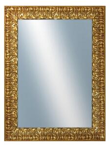 DANTIK - Zrkadlo v rámu, rozmer s rámom 60x80 cm z lišty ZVRATNÁ ozdobná zlatá (2888)