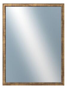 DANTIK - Zrkadlo v rámu, rozmer s rámom 60x80 cm z lišty TRITON zlatá (2142)