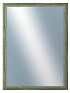 DANTIK - Zrkadlo v rámu, rozmer s rámom 60x80 cm z lišty LYON zelená (2706)