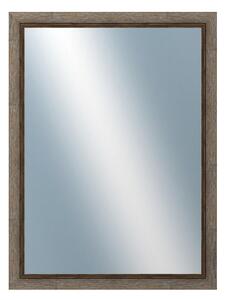 DANTIK - Zrkadlo v rámu, rozmer s rámom 60x80 cm z lišty CARRARA žltá (2895)
