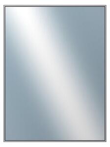 DANTIK - Zrkadlo v rámu, rozmer s rámom 60x80 cm z lišty Hliník šedá (7002006)