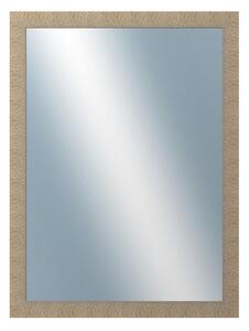 DANTIK - Zrkadlo v rámu, rozmer s rámom 60x80 cm z lišty Golf Champagne (2490)