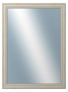 DANTIK - Zrkadlo v rámu, rozmer s rámom 60x80 cm z lišty STEP biela (3018)