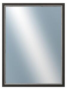 DANTIK - Zrkadlo v rámu, rozmer s rámom 60x80 cm z lišty TAIGA čierna (3108)