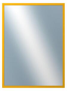 DANTIK - Zrkadlo v rámu, rozmer s rámom 60x80 cm z lišty PERLA žltá lesklá (2880)