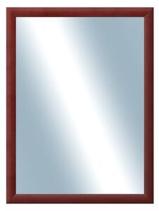 DANTIK - Zrkadlo v rámu, rozmer s rámom 60x80 cm z lišty LEDVINKA vínová (1445)