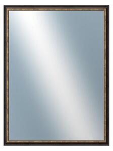 DANTIK - Zrkadlo v rámu, rozmer s rámom 60x80 cm z lišty TRITON čierna (2139)