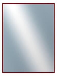 DANTIK - Zrkadlo v rámu, rozmer s rámom 60x80 cm z lišty Hliník vínová (7269209)