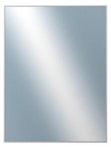 DANTIK - Zrkadlo v rámu, rozmer s rámom 60x80 cm z lišty Hliník strieborná (7022004)
