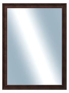 Zrkadlo v rámu Dantik rozmer s rámom 60x80 cm z lišty KOSTELNÍ malá hnedá (3165)