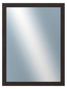 DANTIK - Zrkadlo v rámu, rozmer s rámom 60x80 cm z lišty RETRO čierna (2528)