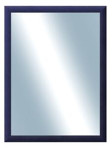 DANTIK - Zrkadlo v rámu, rozmer s rámom 60x80 cm z lišty LEDVINKA modrá (1444)