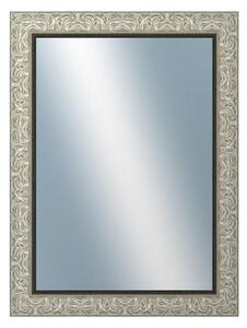 DANTIK - Zrkadlo v rámu, rozmer s rámom 60x80 cm z lišty PRAHA strieborná (2751)