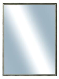 DANTIK - Zrkadlo v rámu, rozmer s rámom 60x80 cm z lišty Y-ka čierna linka (3125)