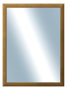 DANTIK - Zrkadlo v rámu, rozmer s rámom 60x80 cm z lišty LEDVINKA hnedá (1441)
