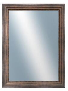 DANTIK - Zrkadlo v rámu, rozmer s rámom 60x80 cm z lišty TRITON široký meď (2951)