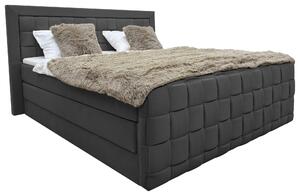 BOXSPRINGOVÁ POSTEĽ, 140/200 cm čierna Livetastic - Online Only zostavy, Online Only
