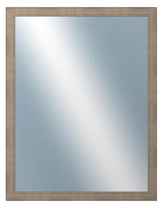 DANTIK - Zrkadlo v rámu, rozmer s rámom 70x90 cm z lišty ANDRÉ veľká bronz (3159)