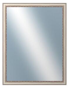 DANTIK - Zrkadlo v rámu, rozmer s rámom 70x90 cm z lišty PROVENCE biela (2652)