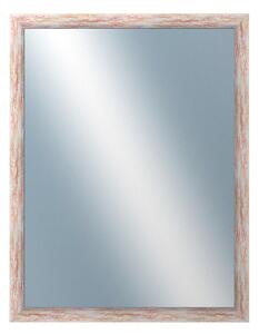 DANTIK - Zrkadlo v rámu, rozmer s rámom 70x90 cm z lišty PAINT červená veľká (2962)
