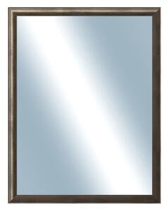 Zrkadlo v rámu Dantik rozmer s rámom 70x90 cm z lišty Ferrosa grafit (3141)