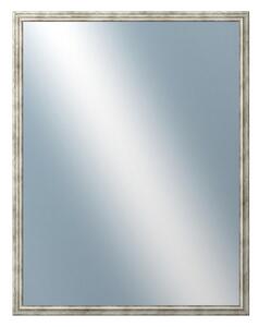 DANTIK - Zrkadlo v rámu, rozmer s rámom 70x90 cm z lišty TRITON strieborná (2143)