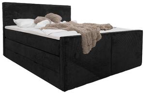 BOXSPRINGOVÁ POSTEĽ, 140/200 cm, čierna Livetastic - Online Only zostavy, Online Only