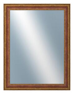 Zrkadlo v rámu Dantik rozmer s rámom 70x90 cm z lišty HRAD červená (3006)