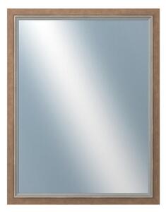 DANTIK - Zrkadlo v rámu, rozmer s rámom 70x90 cm z lišty AMALFI okrová (3114)