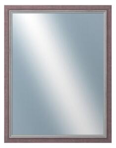 DANTIK - Zrkadlo v rámu, rozmer s rámom 70x90 cm z lišty AMALFI fialová (3117)