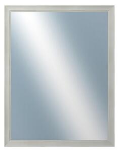 DANTIK - Zrkadlo v rámu, rozmer s rámom 70x90 cm z lišty ANDRÉ veľká biela (3155)