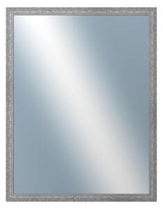 DANTIK - Zrkadlo v rámu, rozmer s rámom 70x90 cm z lišty MARGOT grafit (3050)