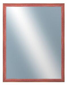 DANTIK - Zrkadlo v rámu, rozmer s rámom 70x90 cm z lišty LYON červená (2707)