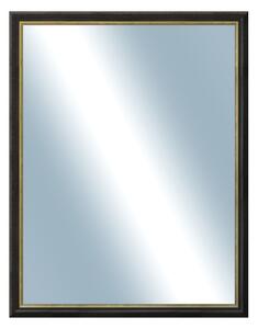 DANTIK - Zrkadlo v rámu, rozmer s rámom 70x90 cm z lišty Anversa čierna Au (3149)
