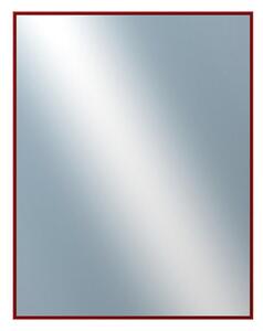 DANTIK - Zrkadlo v rámu, rozmer s rámom 70x90 cm z lišty Hliník vínová (7269209)