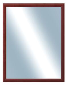 DANTIK - Zrkadlo v rámu, rozmer s rámom 70x90 cm z lišty LEDVINKA vínová (1445)