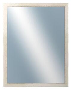 DANTIK - Zrkadlo v rámu, rozmer s rámom 70x90 cm z lišty RETRO biela (2531)