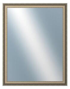 DANTIK - Zrkadlo v rámu, rozmer s rámom 70x90 cm z lišty DOPRODEJMETAL AG prehnutá veľká (3025)