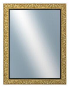 DANTIK - Zrkadlo v rámu, rozmer s rámom 70x90 cm z lišty PRAHA zlatá (2752)