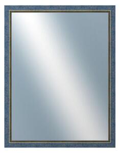 DANTIK - Zrkadlo v rámu, rozmer s rámom 70x90 cm z lišty CARRARA šedá (2949)