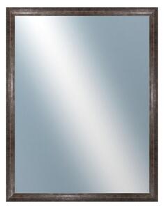 DANTIK - Zrkadlo v rámu, rozmer s rámom 70x90 cm z lišty NEVIS šedá (3053)
