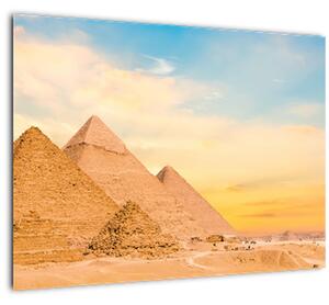 Obraz egyptských pyramíd (70x50 cm)