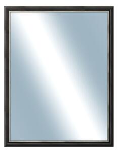 DANTIK - Zrkadlo v rámu, rozmer s rámom 70x90 cm z lišty Anversa čierna AG (3150)