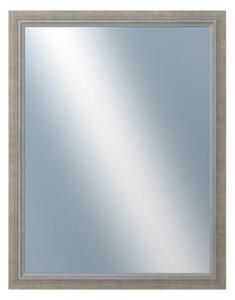 DANTIK - Zrkadlo v rámu, rozmer s rámom 70x90 cm z lišty AMALFI šedá (3113)