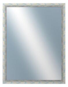 DANTIK - Zrkadlo v rámu, rozmer s rámom 70x90 cm z lišty PAINT zelená veľká (2964)