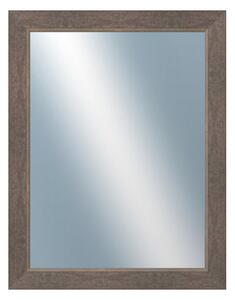 DANTIK - Zrkadlo v rámu, rozmer s rámom 70x90 cm z lišty TOMAS šedá veľká (3030)
